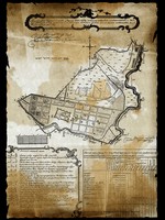Карта Белгорода 1785 год