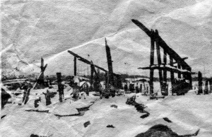 Остатки Песчанского моста