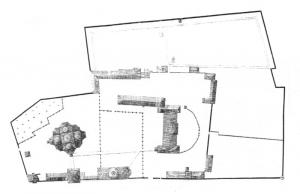План усадьбы монастыря 