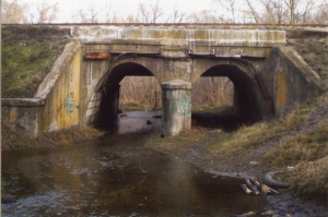 Мост через речку Гостенка